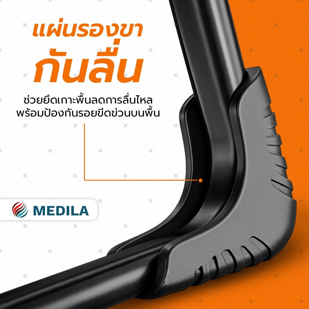เตียงพับ MEDILA รุ่น CH0138BU ขนาด 55X170X29 ซม. สีน้ำเงิน_4